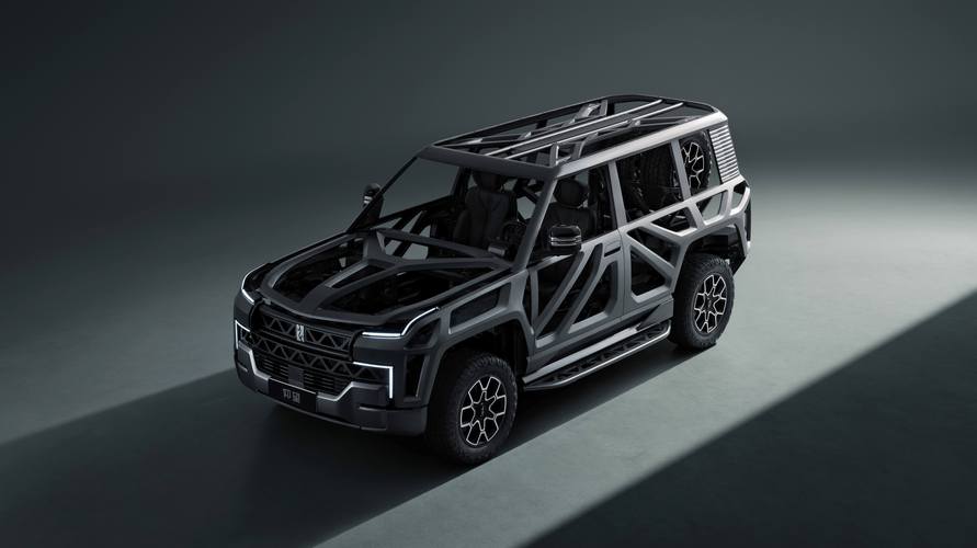 广州232仰望U8硬派越野的科技魅力，国能汽车对传统燃油车市场的冲击